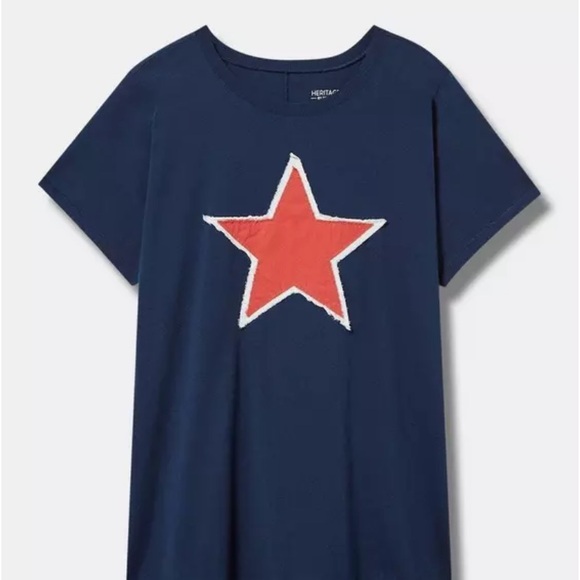 USA Appliqué Classic Fit Heritage Jersey Tee - Picture 6 of 6